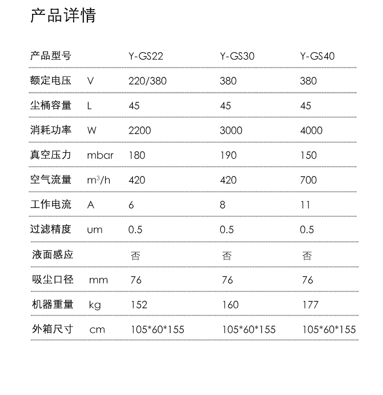 御卫仕柜式吸尘器Y-GS40